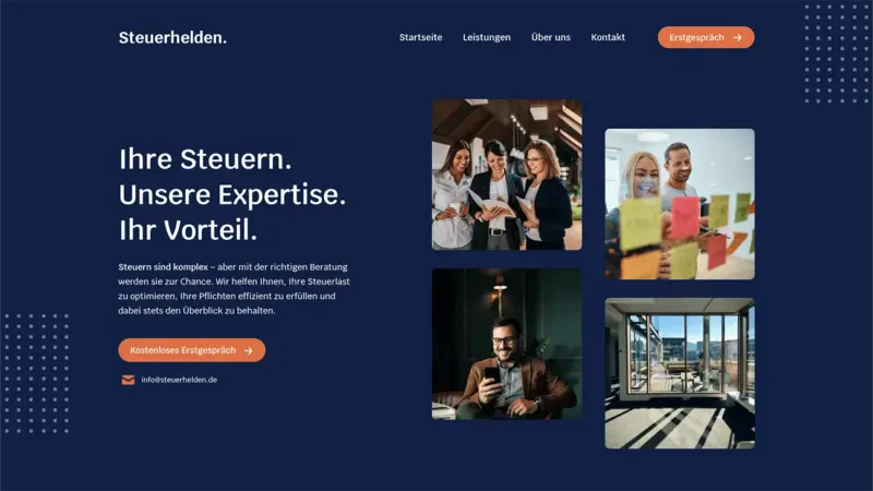 Webdesign / Website für Steuerberater - Digital Agentur