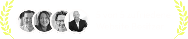 5 von 5 zufriedene Kunden