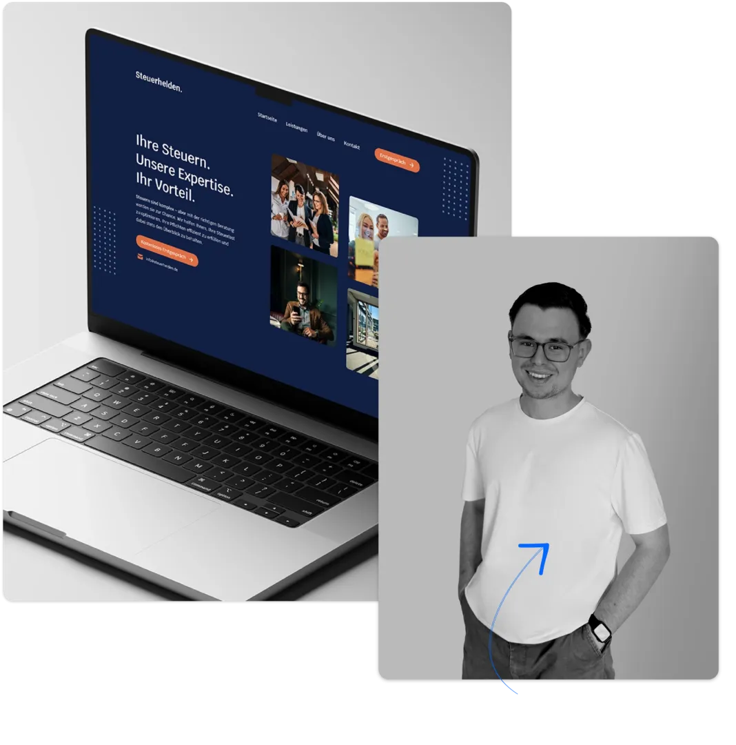 Portrait Alex Dreger Inhaber Webdesign Agentur