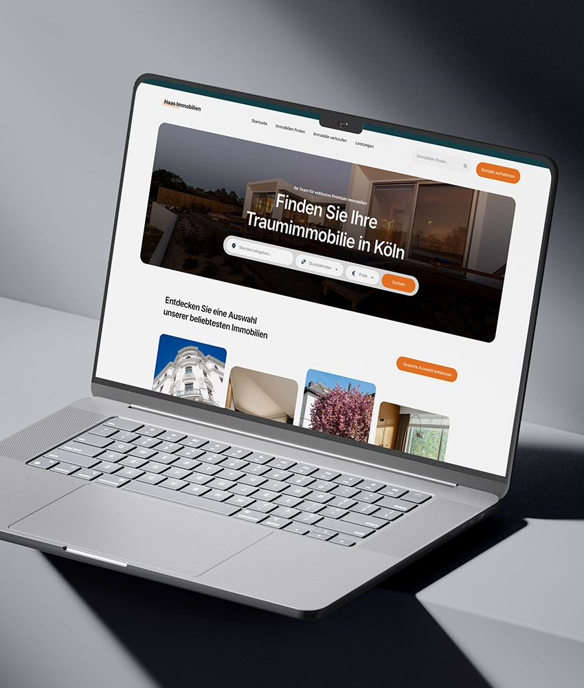 Immobilien Verzeichnis Portal Webdesign