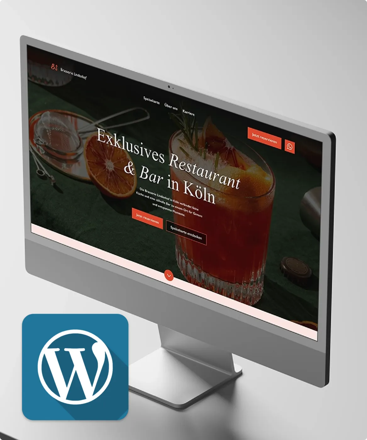 WordPress Webdesign Beispiel