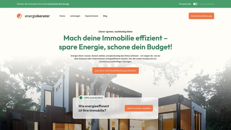 Webdesign und Marketing für Energieberater