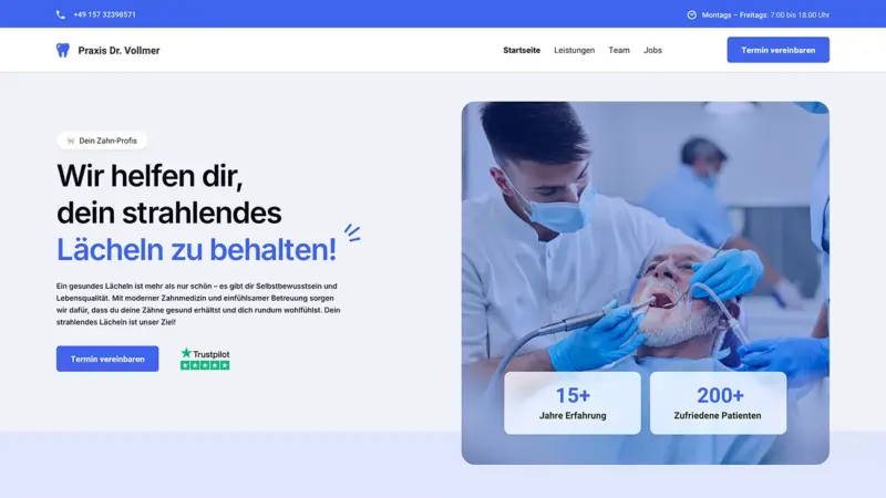 Webdesign für Zahnärzte - Digital Agentur